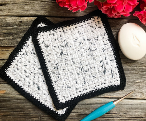luxstone wash cloth crochet pattern