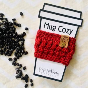 crochet yarn Stonewall Cup Cozy