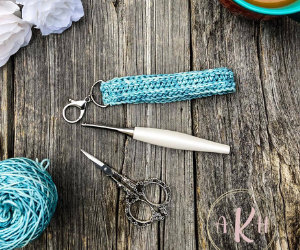 next step key fob crochet pattern