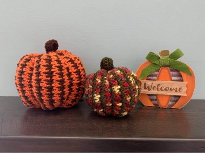 crochet yarn pattern pumpkin