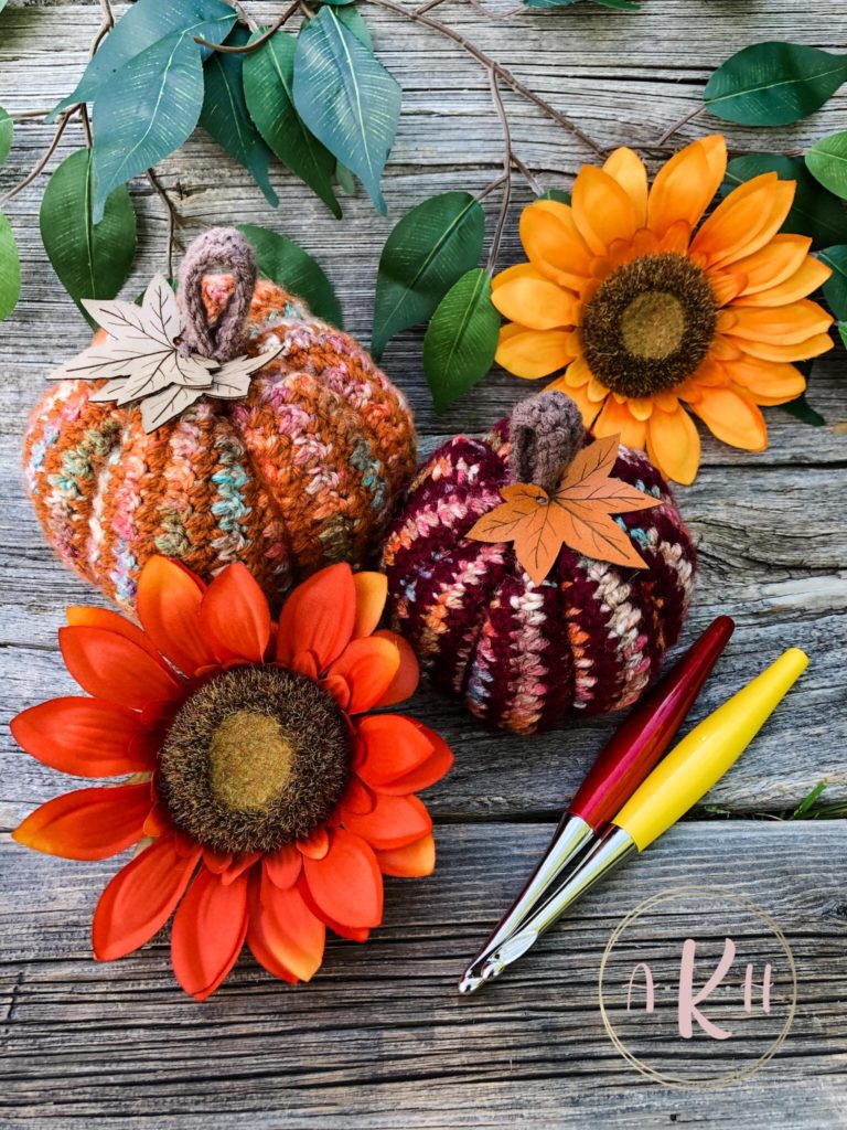 crochet pumpkin yarn pattern