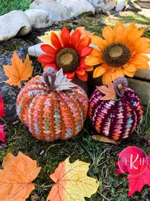 crochet yarn pattern pumpkin