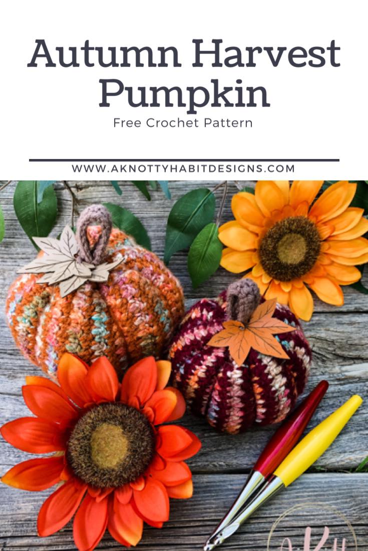 crochet yarn pattern pumpkin