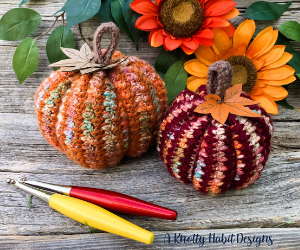 autumn harvest pumpkins crochet pattern