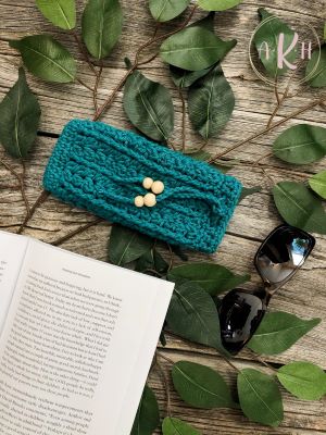 a knotty habit designs AKHD crochet yarn pattern sunglass case