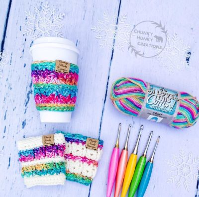 Crochet Everleigh cozy cup