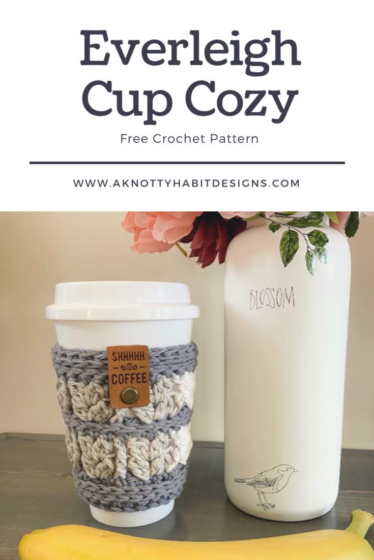 everleigh crochet cozy cup