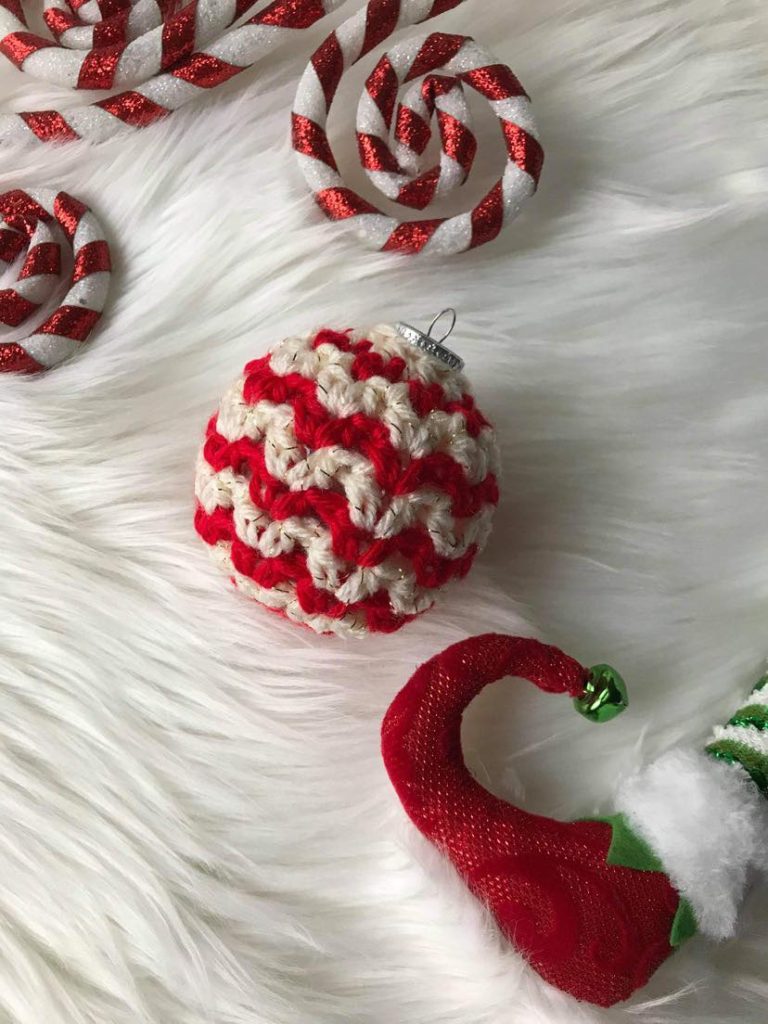 crochet christmas ornament balls