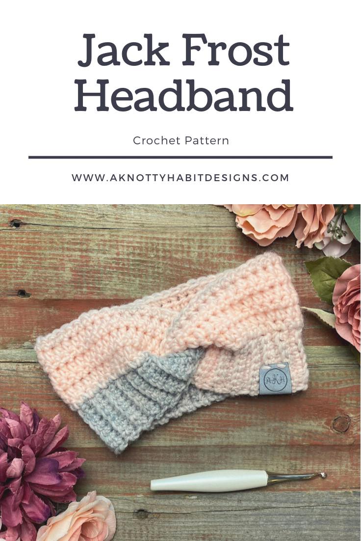 crochet pattern jack frost ear warmer headband