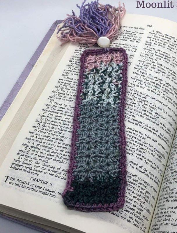 crochet bookmark