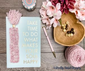 a knotty habit designs AKHD crochet pattern bookmark