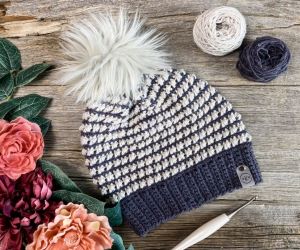 Furls crochet pattern calliope slouch hat