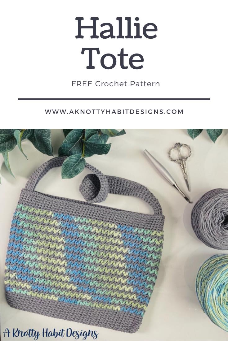 crochet pattern hallie tote bag