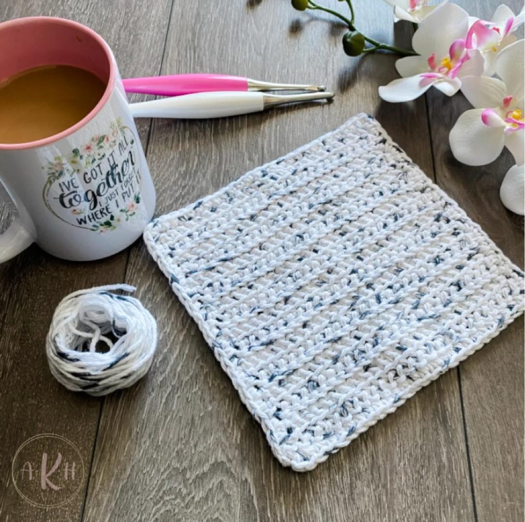 crochet pattern midtown washcloth