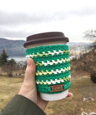 free crochet pattern cozy cup