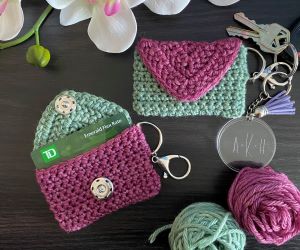 minnow card wallet crochet pattern